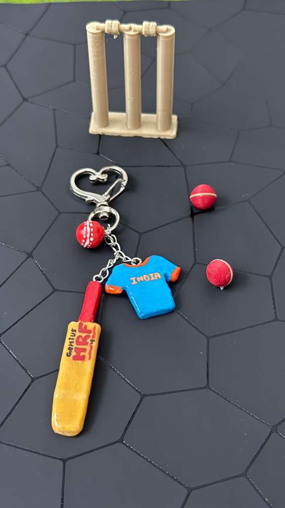 Cricket Keychain